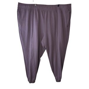 Old Navy Fleece High Rise Jogging Pants Purple Size 4x